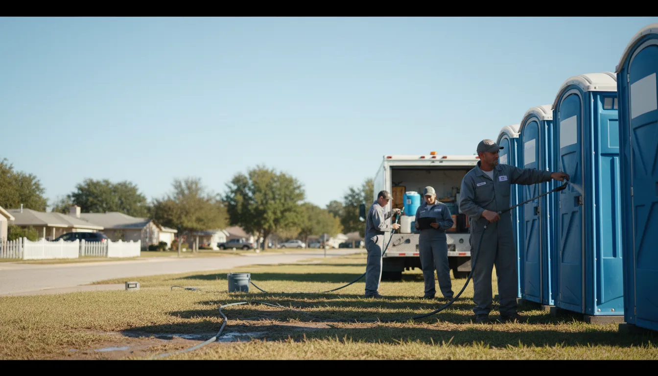 Long-Term Portable Toilet Rental in Donaldsonville, LA near me
